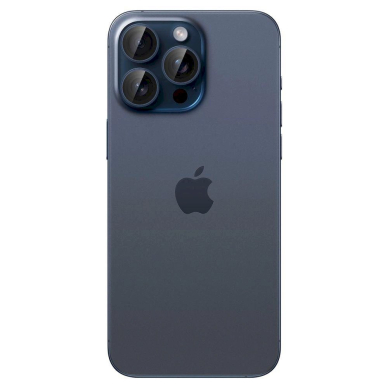 Apsauginis dėklas Spigen Optik.tR EZ Fit Camera Protector skirta iPhone 14 Pro / Pro Max / 15 Pro / Pro Max - Titanium Mėlynas 2 pcs. 2