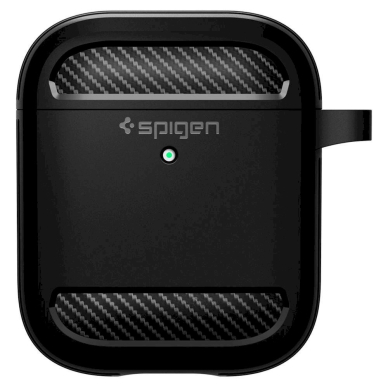 Apsauginis dėklas Spigen RUGGED ARMOR Apple AIRPODS MATTE Juodas 3