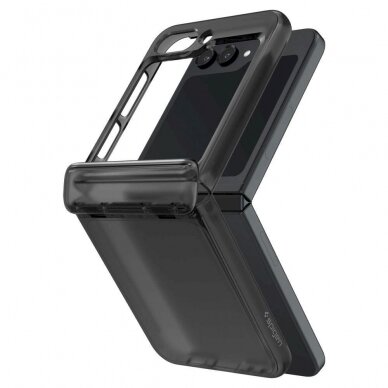 Apsauginis dėklas Spigen Thin Fit Pro case skirta Samsung Galaxy Z Flip 5 - pilkos spalvos 2