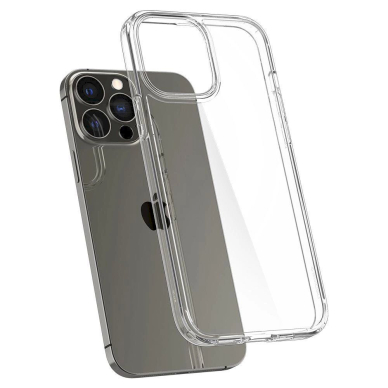 Apsauginis dėklas Spigen ULTRA HYBRID IPHONE 13 PRO MAX CRYSTAL CLEAR 4