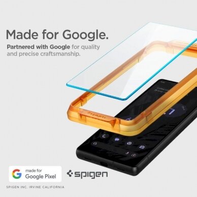 Apsauginis stiklas Spigen ALM GLAS.TR 2-PACK GOOGLE PIXEL 7A CLEAR 5