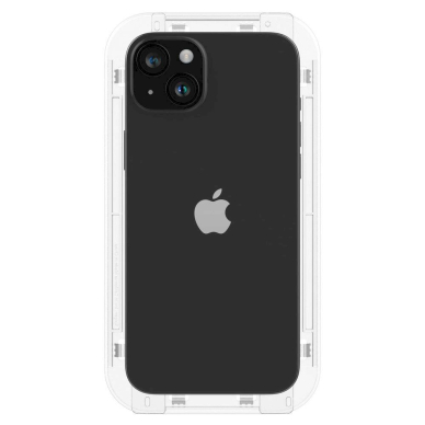 Apsauginis stiklas Spigen GLAS.TR EZ FIT  FC IPHONE 15 PLUS Juodas 7