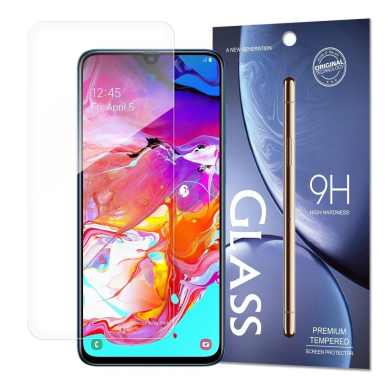 Akcija! Apsauginis Stiklas 9H Pro Iki Išlenkimo Samsung Galaxy A70