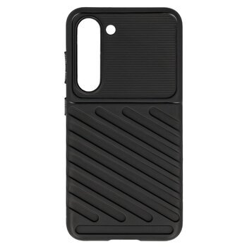 Dėklas Armored Samsung Galaxy S23 FE Thunder Case - Juodas 1