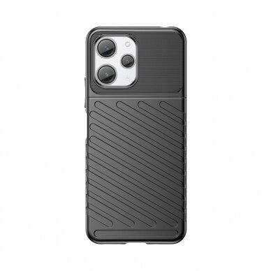 Armored Xiaomi Redmi 12 Thunder Case - black