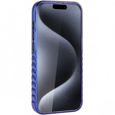 Originalus Audi dėklas IML Big Logo MagSafeiPhone 15 Pro Max - mėlynas 2