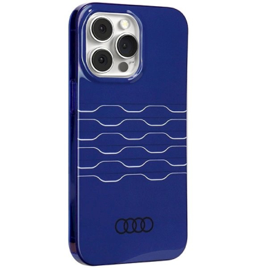 Originalus Audi dėklas IML MagSafeiPhone 13 Pro Max - mėlynas 2