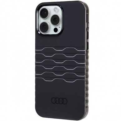 Originalus Audi dėklas IML MagSafeiPhone 15 Pro Max - Juodas 1