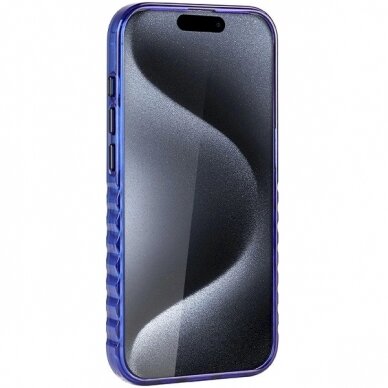 Originalus Audi dėklas IML MagSafeiPhone 15 Pro Max - mėlynas 2