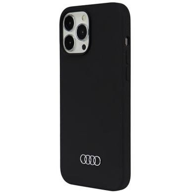 Dėklas Audi Silicone iPhone 13 Pro Max Juodas AU-LSRIP13PM-Q3/D1-BK 2