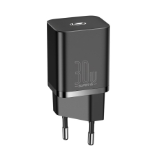 Greitas Buitinis Įkroviklis Baseus Super Si 1C USB Type C 30 W Power Delivery Quick Charge Juodas (CCSUP-J01) UGLX912