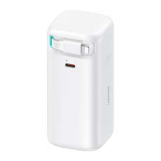 [Užsakomoji prekė] Išorinė baterija 18000mAh USB-C PD45W su kabeliu Lightning - Usams (US-CD217) - Baltas