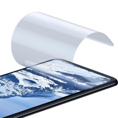 Ekrano apsauga Baseus 0.15mm Full-screen Curved Surface Water Gel Protector 2-pack for Xiaomi Redmi K40/K40 Pro skaidri UGLX912 2