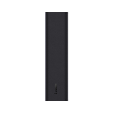 Baseus Adaman2 powerbank with digital display 20000mAh 30W 2 x USB / 1x USB Type C Power Delivery Quick Charge SCP, Oppo Super VOOC Juodas (PPAD050101) 6