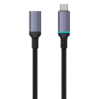 Baseus B0063370C111-00 USB-C - USB-C Kabelis 4K 60Hz 100W 5A 10Gb/s 0.5m - Juodas 1