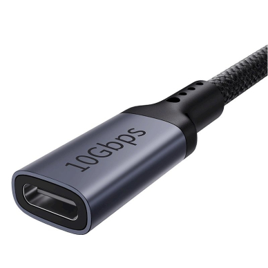 Baseus B0063370C111-00 USB-C - USB-C Kabelis 4K 60Hz 100W 5A 10Gb/s 0.5m - Juodas 3