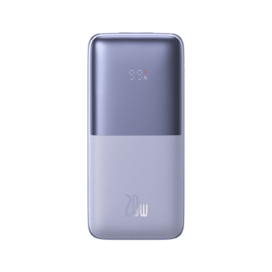 Išorinė Baterija Baseus Pro 10000mAh 20W USB Type A - USB Type C 3A 0.3m Violetinė (PPBD040205) 2