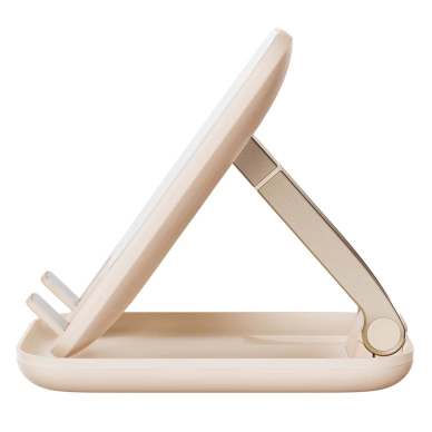 Baseus BS-HP009 Seashell Series foldable tablet stand - Rožinis 3