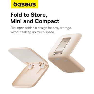 Baseus BS-HP009 Seashell Series foldable tablet stand - Rožinis 7