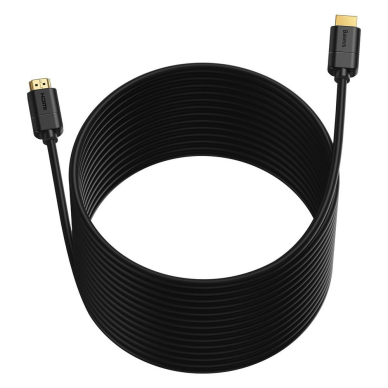 Baseus cable HDMI 2.0 cable 4K 30 Hz 3D HDR 18 Gbps 8 m black (CAKGQ-E01) 5