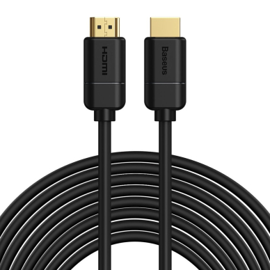 Baseus cable HDMI 2.0 cable 4K 30 Hz 3D HDR 18 Gbps 8 m black (CAKGQ-E01)