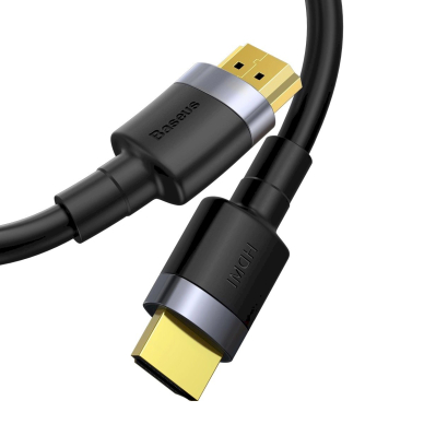 Baseus Cafule HDMI / HDMI 2.0 4K 60 Hz 3D 18 Gbps Kabelis - Juodas 2