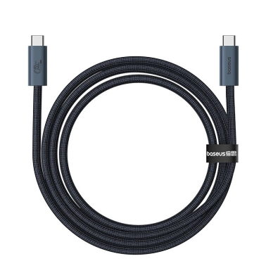 Baseus CB000068 USB-C - USB-C Kabelis 240W PD 8K 60Hz 1m - Juodas 2