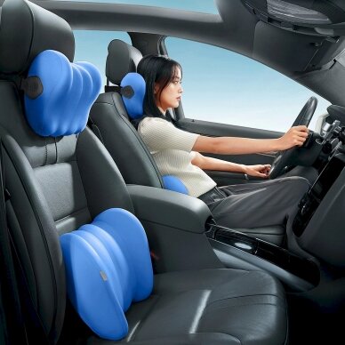 Baseus ComfortRide car lumbar pillow - blue 6