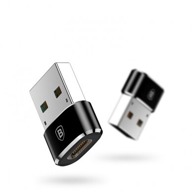 Adapteris Baseus USB Type-C to USB Connector Juodas (CAAOTG-01) 14