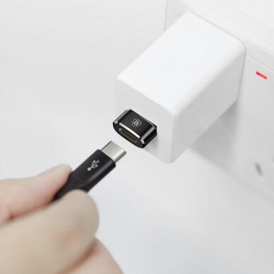 Adapteris Baseus USB Type-C to USB Connector Juodas (CAAOTG-01) 6