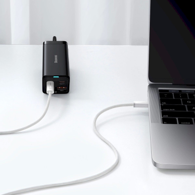 Baseus Dynamic Series USB-C / USB-C 100W 2 m Kabelis - baltas 10