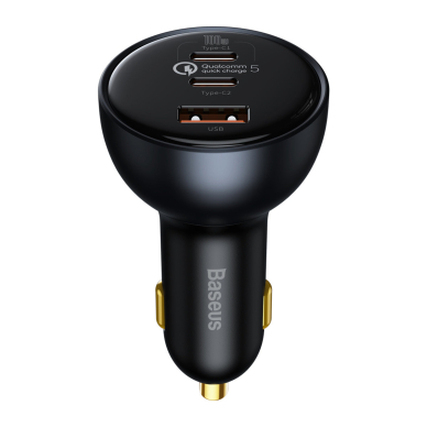 Baseus fast USB / USB car charger Type C 160W PPS Quick Charge 5 PD Pilkas (TZCCZM-0G)