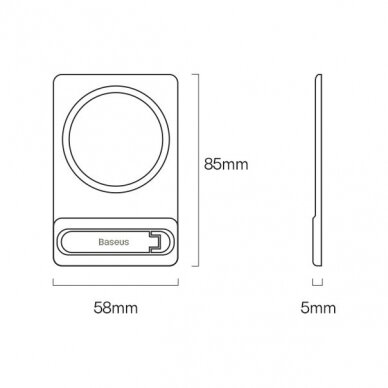 Baseus Foldable Magnetic Bracket White 20