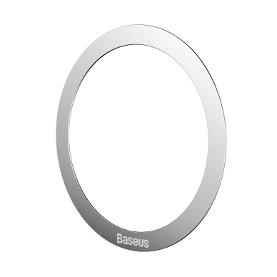 Baseus Halo Series magnetic ring (2 pcs / package) Sidabrinis (PCCH000012) 7