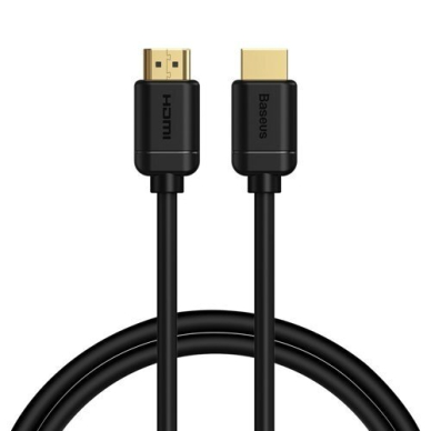 Baseus HDMI 2.0 kabelis 4K 60 Hz 3D HDR 18 Gbps 2 m juodas (CAKGQ-B01)