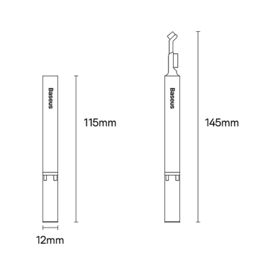 Valymo rinkinys Baseus headphone cleaning brush Baltas (NGBS000002) 18