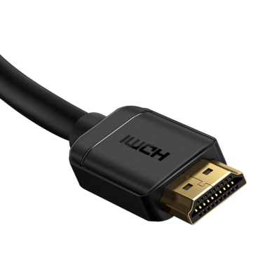 Baseus high definition Series HDMI To HDMI Adapter Cable 0.75m Black 9