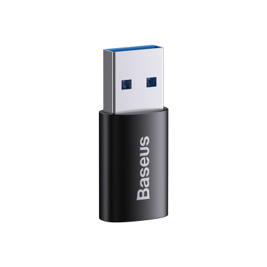 Baseus Ingenuity Series Mini USB 3.1 OTG to USB Type C adapter black (ZJJQ000101) 1