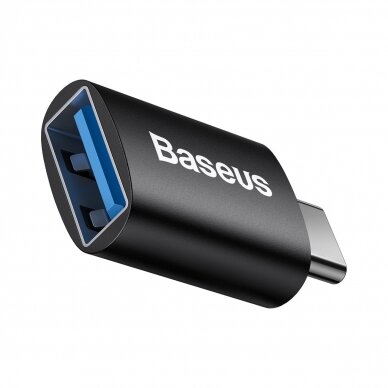 Baseus Ingenuity Series plug adapter USB Type C to USB-A 3.2 gen 1 Juodas (ZJJQ000001) 2