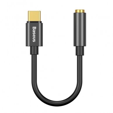 Adapteris Baseus L54 Usb-C Į 3.5 Mm Female juodas UGLX912 1