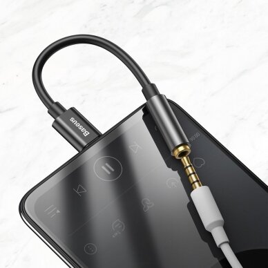 Adapteris Baseus L54 Usb-C Į 3.5 Mm Female juodas UGLX912 10