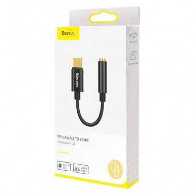 Adapteris Baseus L54 Usb-C Į 3.5 Mm Female juodas UGLX912 14