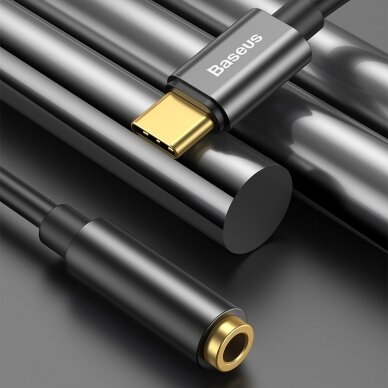 Adapteris Baseus L54 Usb-C Į 3.5 Mm Female juodas UGLX912 6