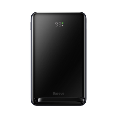 Išorinė baterija Baseus Magnetic Bracket Wireless Fast Charge Power Bank 10000mAh 20W Juoda 15