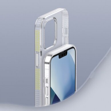 Dėklas Baseus Magnetic iPhone 13 (6.1 "2021) Skaidrus 18