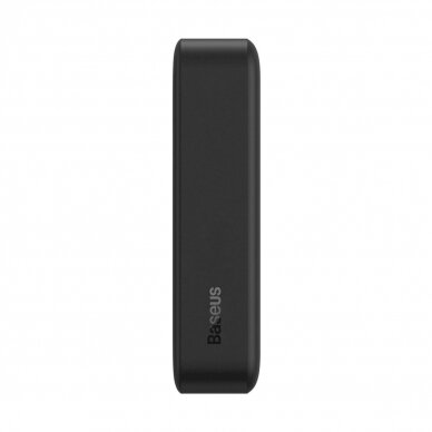 Baseus Magnetic Mini 20000 mAh 20W Powerbank - Juodas + USB-C / USB-C Kabelis 2