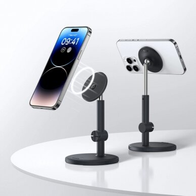 Baseus MagPro magnetic standing Laikiklisthe phone - Juodas 9