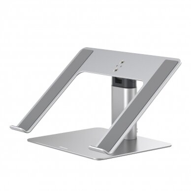 Laikiklis Baseus Metal Adjustable Laptop Stand Sidabrinis 16