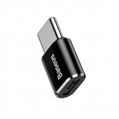 Baseus Mini Micro USB to USB-C adapter - Juodas 2