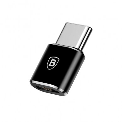 [Užsakomoji prekė] Baseus - OTG Adapter (CAMOTG-01) - Micro-USB Female to Type-C Male - Juodas 4